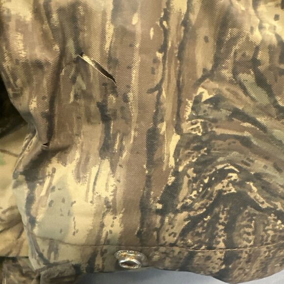 Stearns Dry Wear Camo Rain Bibs Overalls Mens XL Outdoors Hunting Camping *flaw - Picture 12 of 12